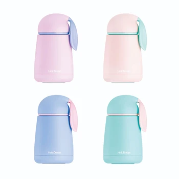 

300Ml Thermos Children Cartoon Rabbit Hot Water Vacuum Flasks Double Layer Stainless Steel Mug Tea Coffee Insulation Cup Termos
