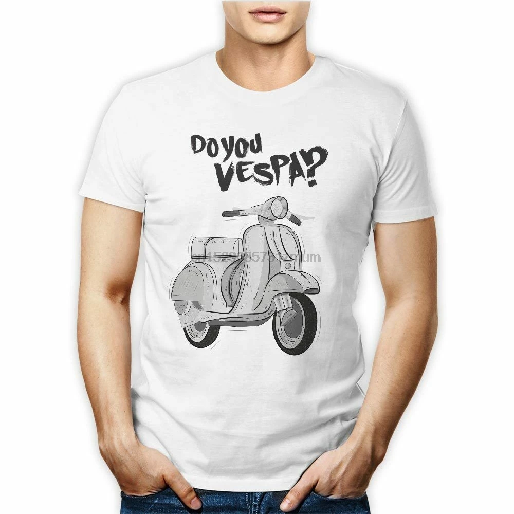 Футболка футболка vespa piaggio do you 50 специальное предложение для мужчин и женщин