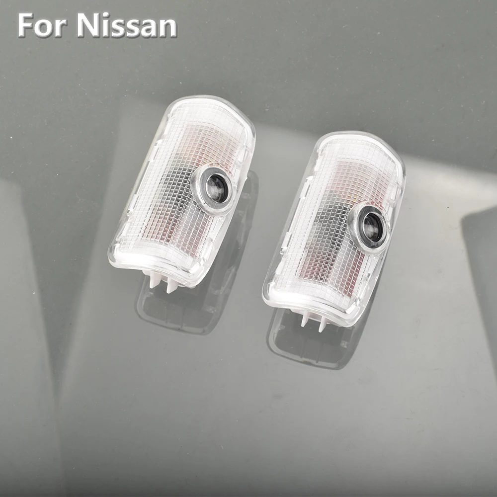 2 шт. для Nissan Teana 2008-2012 Patrol 2012- Y62 NISMO светодиодный автомобиль Добро пожаловать дверной логотип огни проектор Лазерный призрак тени лампа