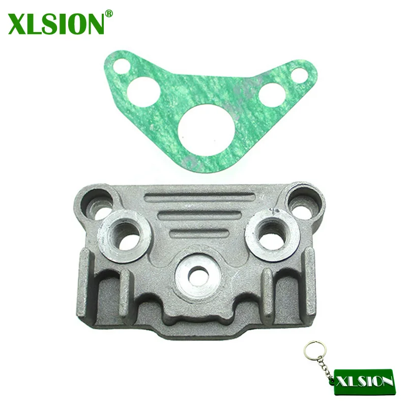 XLSION 125cc 140cc крышка двигателя адаптер масляного охладителя пластина для питбайк