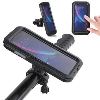

Waterproof Motorcycle Phone Holder For iPhone11 Bike GPS Holder Armor Phone Bag For iPhone11 Pro Max Support Telephone Moto