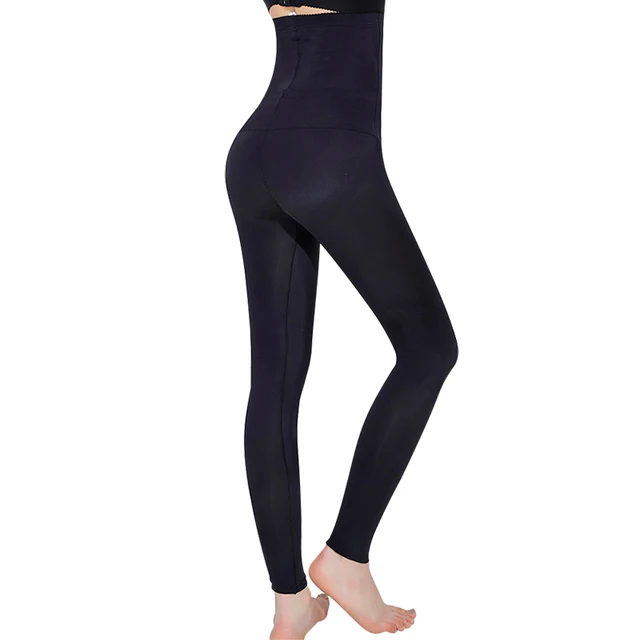 Slimming Legging Shapewear High Waist Trainer Panties Slim Belly Tummy Control Women Underwear Panty black