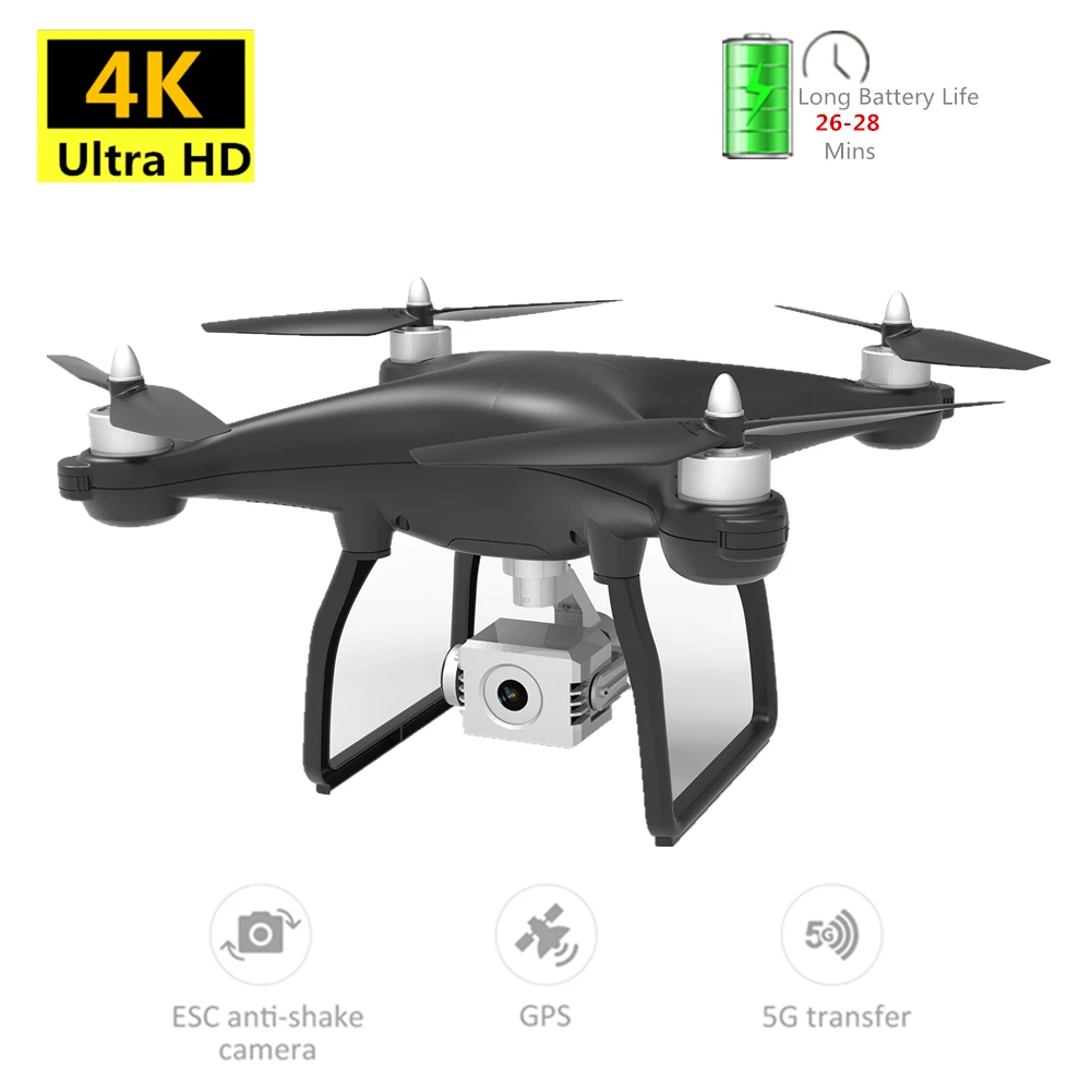 Квадрокоптер X35 профессиональный с 3-осевой шарнирной камерой Wi-Fi FPV VS K777 L109 PRO SG906 |