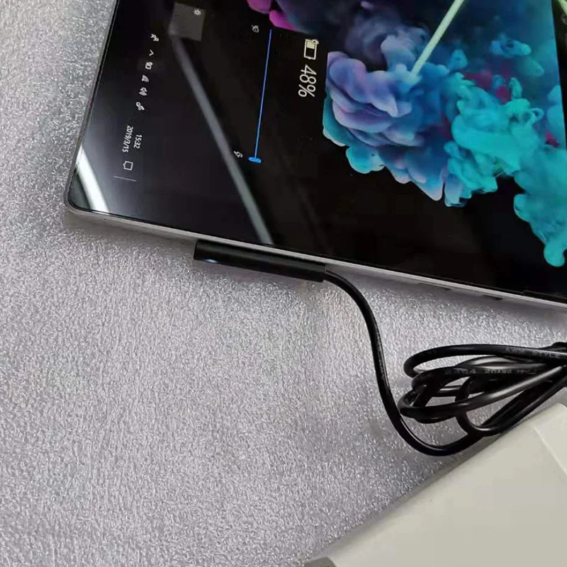 Для microsoft Surface Pro 6 5 4 Источник питания зарядное устройство Тип C DC PD Быстрая зарядка 15 в 3A для Surface Pro две модели
