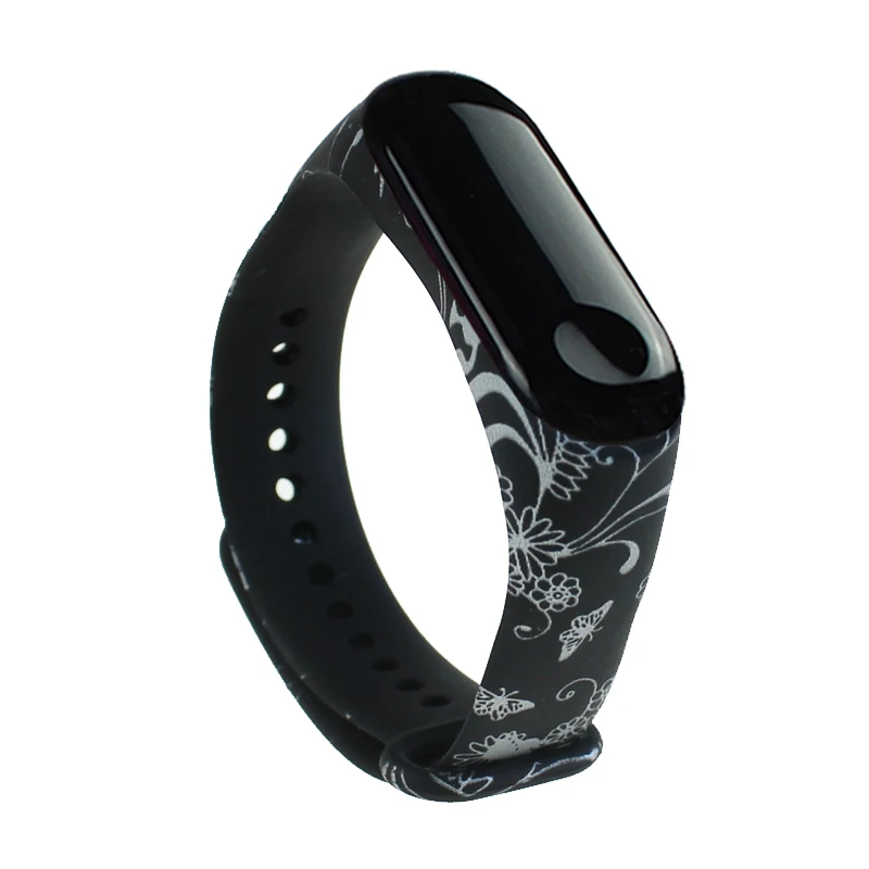 13 Силиконовый ремешок для браслета mi band 4 3, цветной ремешок для часов, ремешок для браслета, Сменные аксессуары, ремешок для Xiaomi mi Band 3 - Цвет ремешка: 13