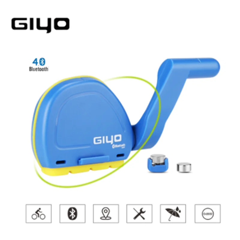 

GIYO Speed Cadence Sensor Bicycle Computer Wireless Speedometer Fitness Bluetooth 4.0/IOS/Android Cycling Riding Bike Computer