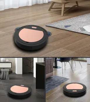 

Multifunctional Sweeping Vacuum Cleaner Smart Robot Floor Cleaner 3-In-1 Auto Rechargeable Smart Sweeping Floor Dust Dry Wet Mop