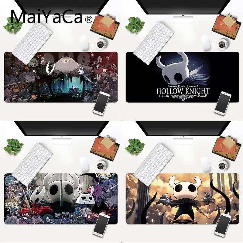 

MaiYaCa Non Slip PC hollow knight Rubber Pad to Mouse Game Gaming Mouse Pad Large Deak Mat 700x300mm for overwatch/cs go