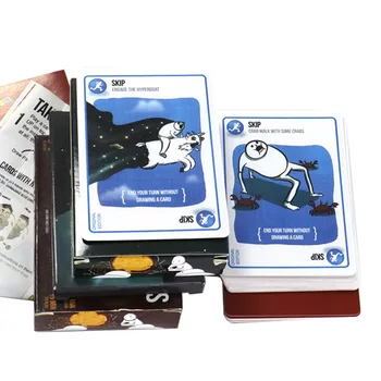 

Board Games explode fun for kitten for Children adult family party game Original-Red Box, NSFW -Black Box, Expansion-20 cards