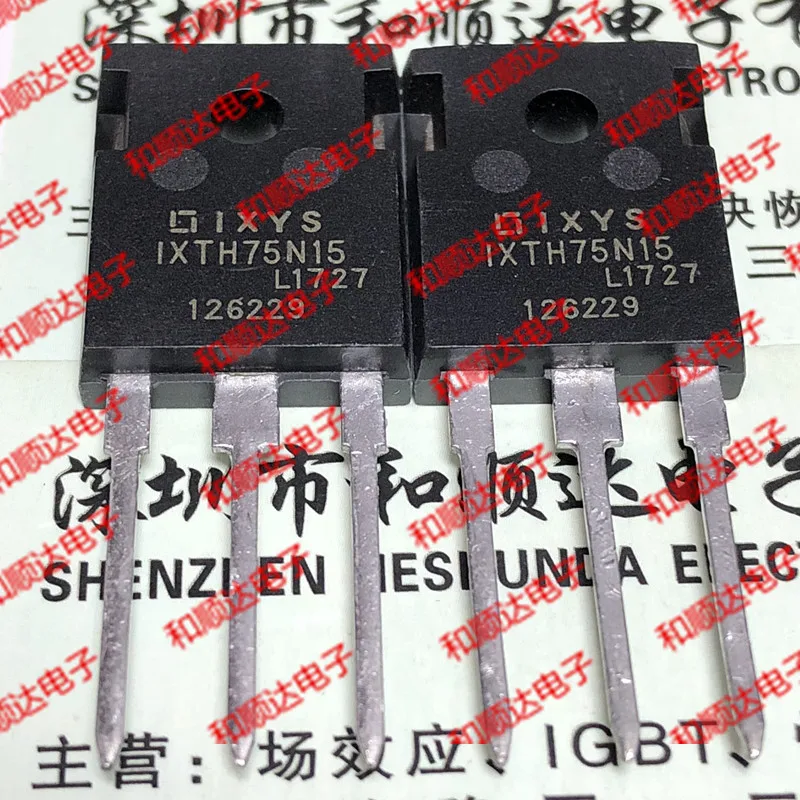 Оригинальный Новый 2 шт./IXTH75N15-247 150V 75A | Обустройство дома