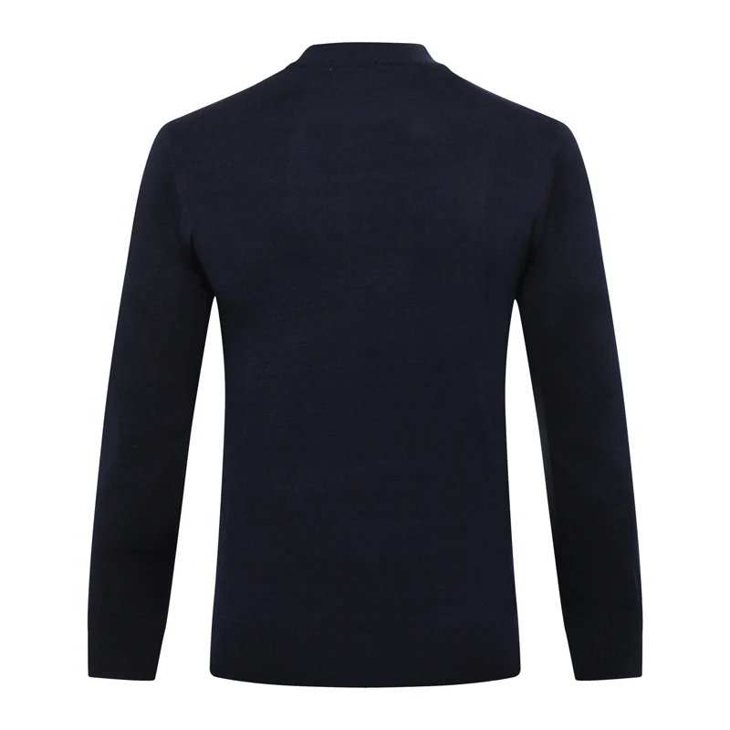 Свитер Billionaire шерстяной мужской осенне-зимний модный комфортный свитер с круглым вырезом и вышивкой M-5XL