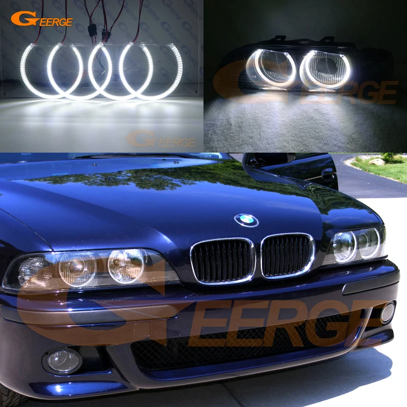 Для BMW 5 SERIES E39 525i 528i 530i 540i 1997 2000 ультра яркий SMD светодиодный комплект колец