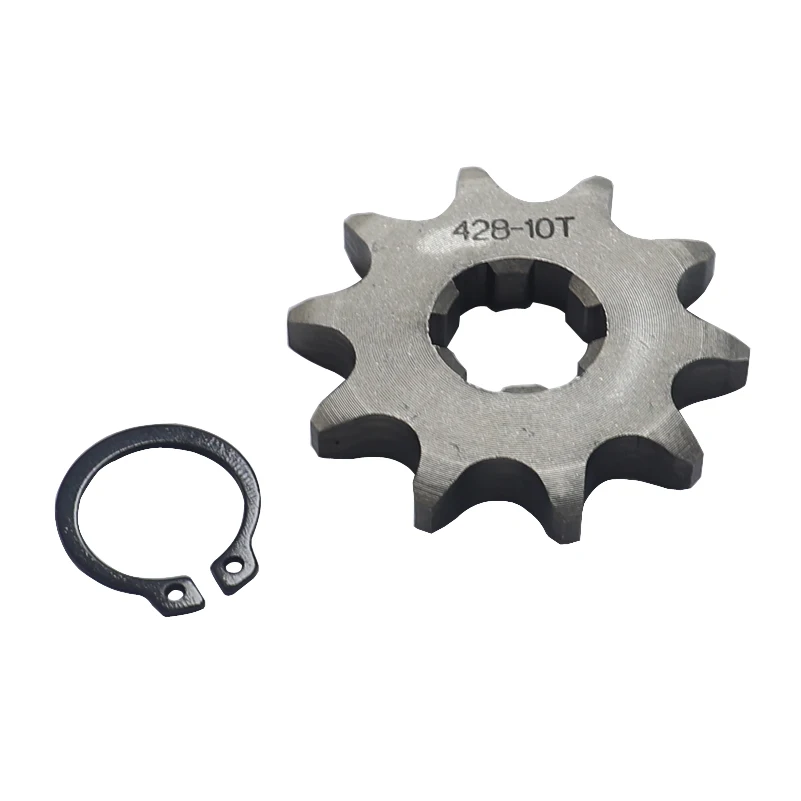 

428 10 Tooth 17mm 20mm Front Engine Sprocket for Stomp YCF Upower Dirt Pit Bike ATV Quad Go Kart Moped Buggy Scooter Motorcycle