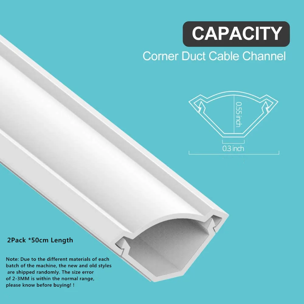 1pc Cache-câble Pour Mur, Cache-câble De 31,5 Pouces, Cache-câble Pour  Téléviseur Mural, Cache-câble Mural À Peindre Pour Cacher Les Fils, Kit De  Chem