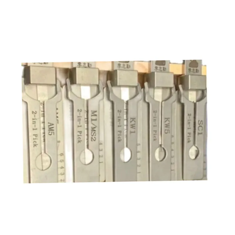 Оригинальный Lishi 2 в 1 M1/M2 AM5 SC1 SC4 KW1 KW5 декодер для слесарных ремонтных инструментов