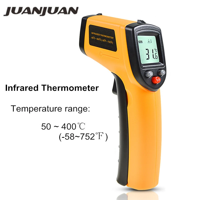 GM320 Digital Infrared Thermometer Pyrometer Non-Contact Temperature Meter ℃/℉ GM320 Digital Infrared Thermometer Pyrometer Non-Contact Temperature Meter ℃/℉