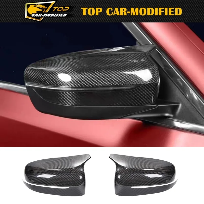 

100% Dry Carbon Fiber Rearview Mirror Cover For BMW M5 F90 2018-2021 Car Side Mirror Case Stickers Accessories