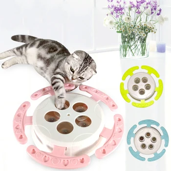 

Pet Dog Cat Feeder Plastic Toy Training Intelligence Looking for Food Slow Feeding Interactive Toy for Pet Cats Dog Toy Product