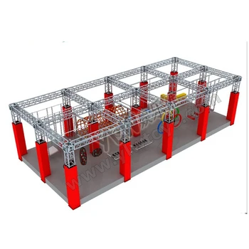 

Customize jumping trampoline Indoor Ninja park Gymnastic training equipment,Popular entertainment Sport Games YLW-BT191130