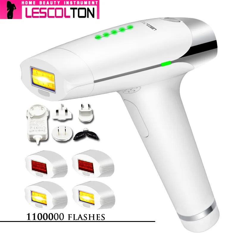 Больше ламп на выбор Lescolton IPL лазерная эпиляция t009 машина лазер постоянный бикини триммер электрический depiladora лазер