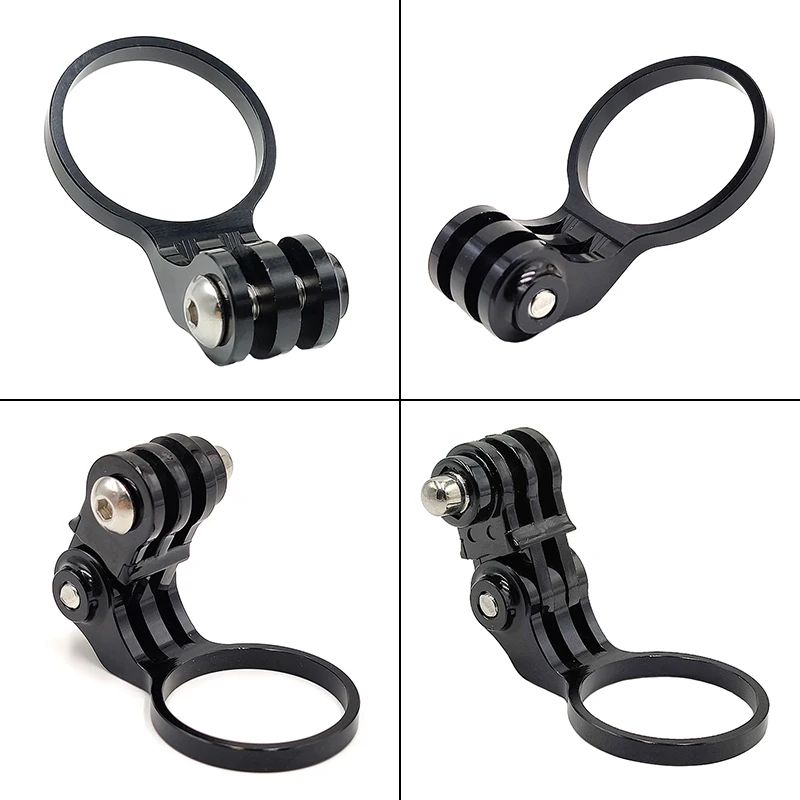 자전거 스템 헤드라이트 액션 카메라 마운트 홀더, 손전등용, Cateye Niterider Cygolite 고프로 사이클링 액세서리