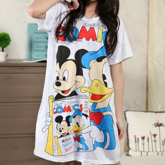 Нижнее белье для девочек Disney Mickey 40 70 кг домашняя одежда халаты летняя Пижама