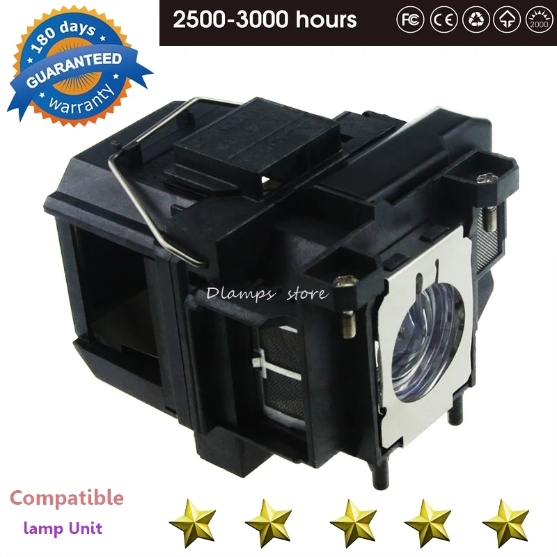 Replacement lamp for ELPLP67 V13H010L67 Projector Lamp epson EB-S02 EB-W02 EB-W12 EB-X14 EB-W16 eb-s11 H432B With Housing | Электроника