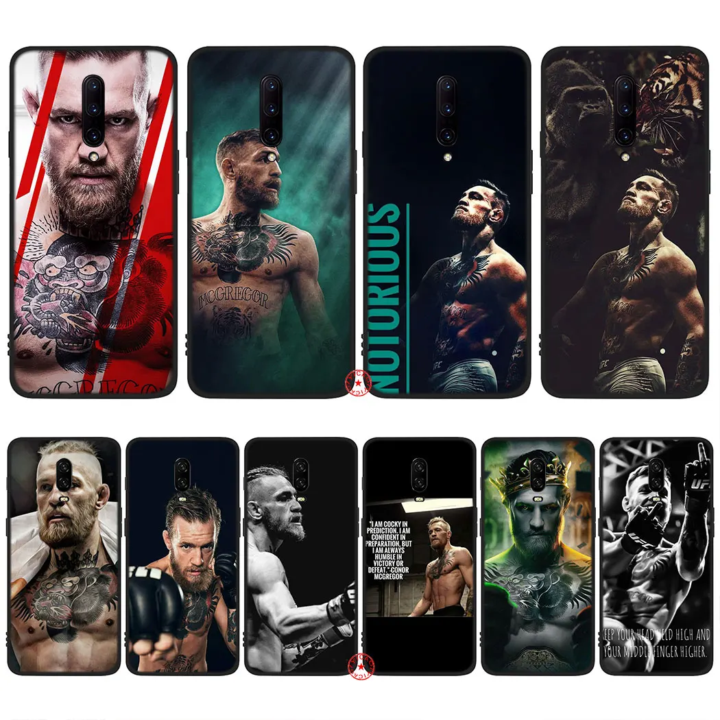 

Conor McGregor UFC Soft Silicone Case for OnePlus 5 5T 6 6T 7 7T Pro TPU Cover