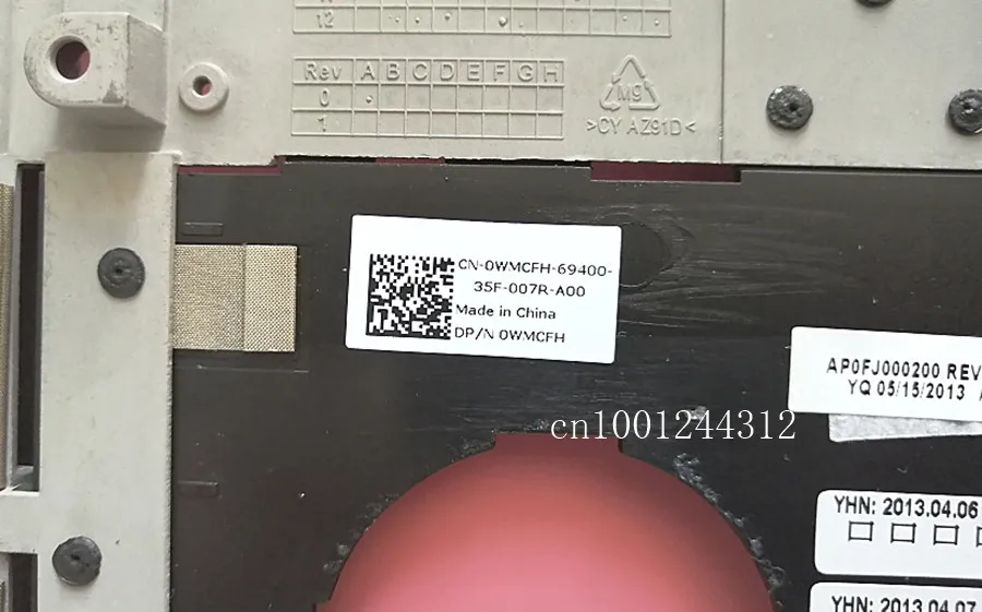 Для Dell Alienware M17X R3 R4 и Упор для рук верхний чехол клавиатура ободок крышки 0WMCFH
