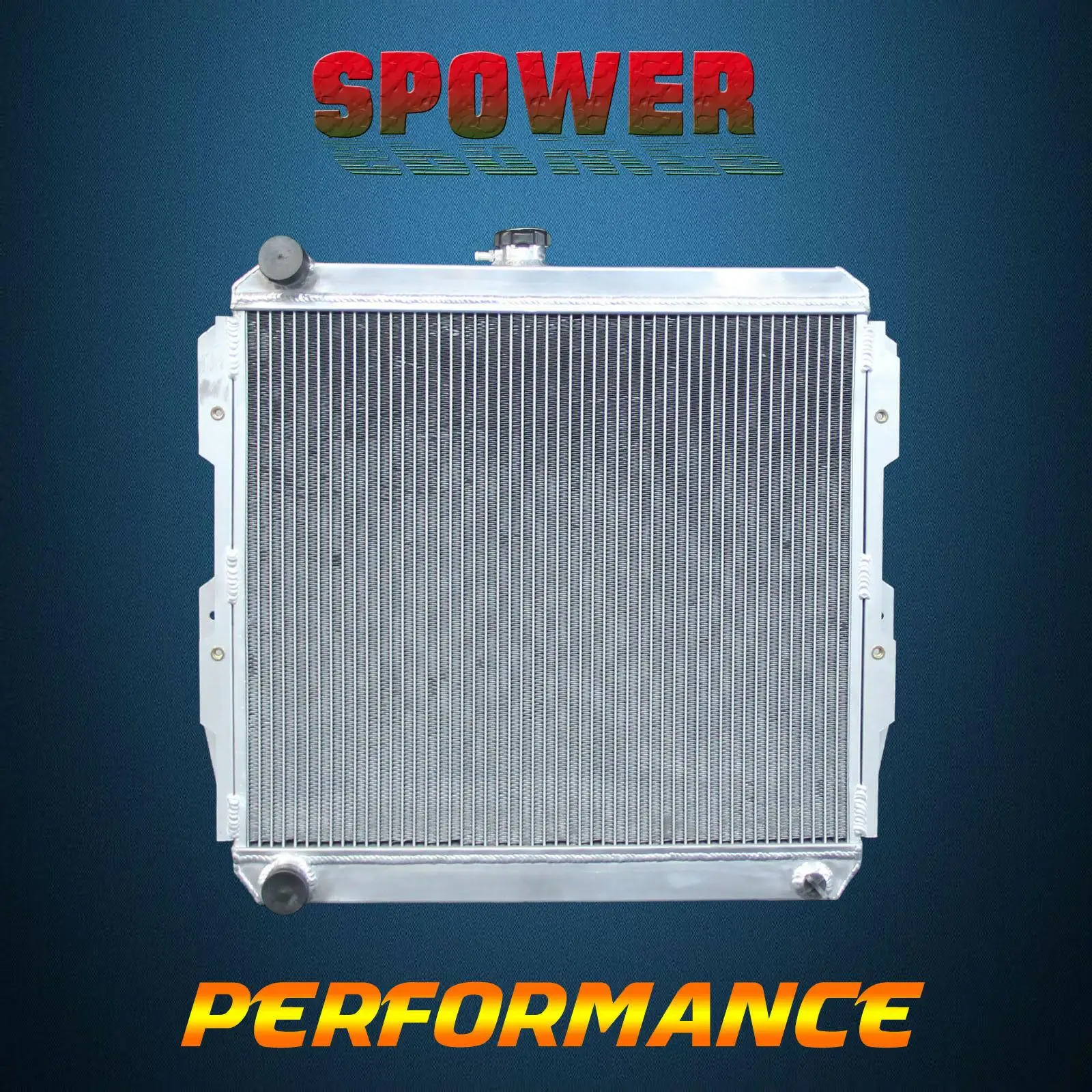 Aluminum Radiator For Toyota Hilux LN50 LN60 LN61 LN65 LN85 2.4L MT