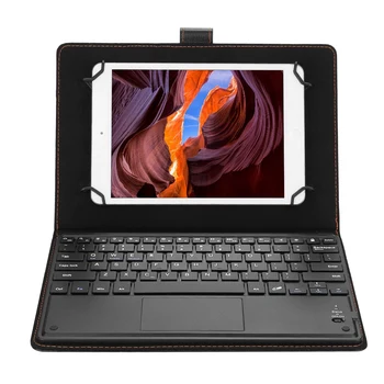 

SOONHUA BT Touchpad Keyboard 100-Hour Working Keyboard With USB Cable And Protective Case Keyboards For 9.7-10 In Tablet PC