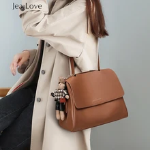 

Jea Love New Trendy Leather Portable Messenger Shoulder Fashion Underarm Bag