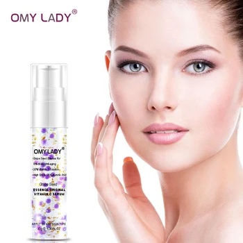 

OMY LADY Grape Seed Essence Anti-Wrinkles Face Serum Original Vitamin C Extract Hyaluronic Acid Moisturizing Bright Repair Serum