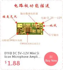 DYKB MINI Bluetooth 5,0 беспроводной аудио цифровой усилитель мощности стерео плата 50Wx2 Bluetooth усилитель регулировки громкости 12 В 24 В dc