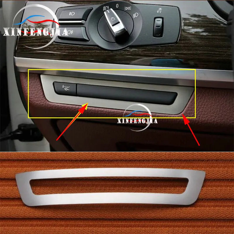 Для BMW 7 Series F01 F02 10 15 внутренняя приборная панель боковые Нижние кнопки|Лепнина для