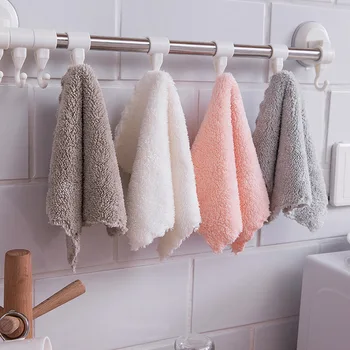 

Dishcloth Oil Cleaning cloth Not Shed Water Absorbent Linen Oil-free Kitchen of ca zhuo bu Household Cleaning Towel