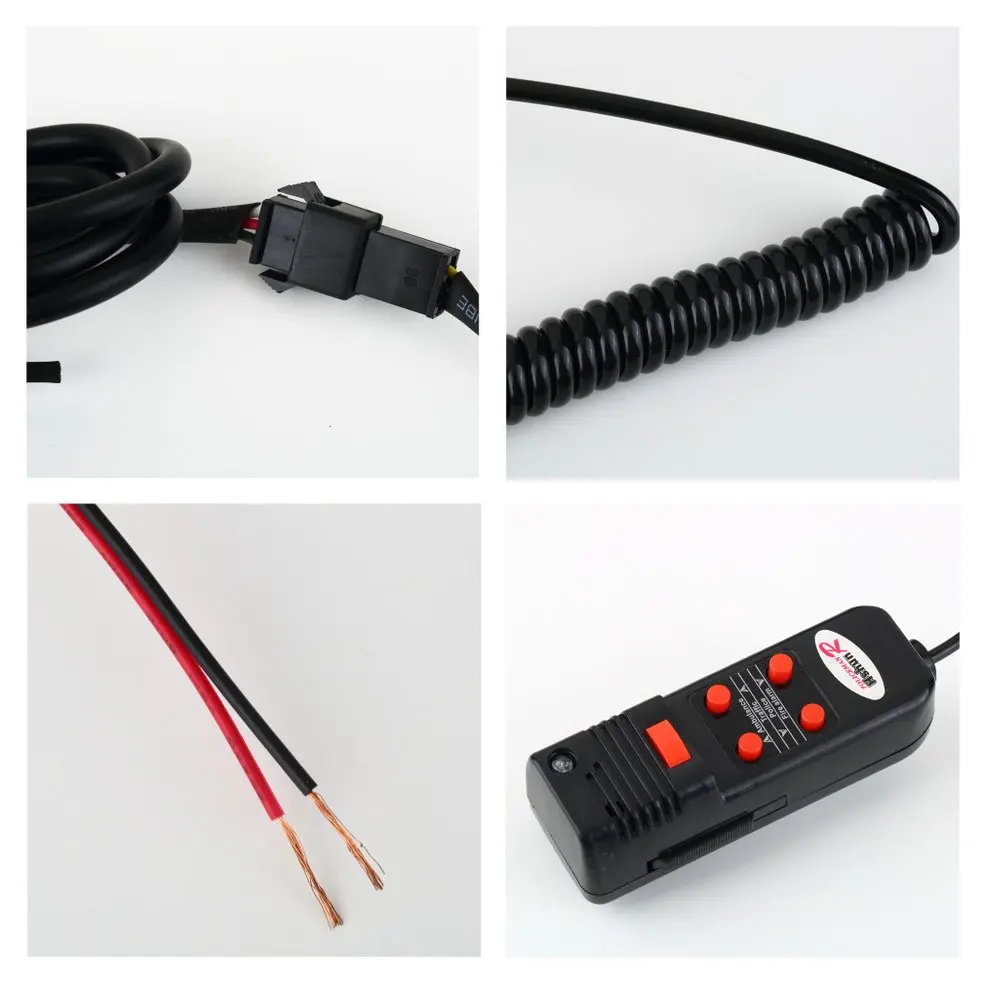 Loud Horn 12V Car Siren Auto Van Truck PA System 60W Max 300dB 5 Sounds Tone Long Life Time ABS Plastic Auto Horn