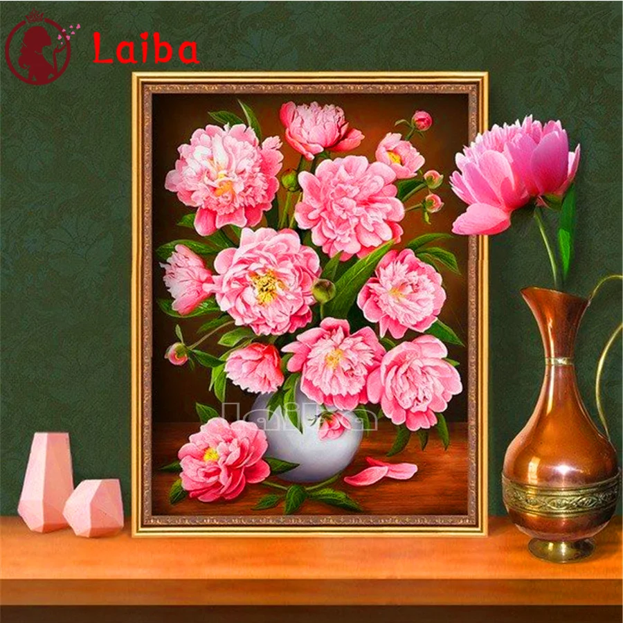 Kit Diamond Painting Fiore Di Loto 40x50cm - Con Perline Adesive Per Adulti, Design Buddha - Foto 5