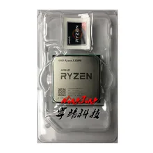 AMD Ryzen 3 3200G R3 3200G 3,6 ГГц четырехъядерный процессор 65 Вт Процессор L3 = 4 м YD3400C5M4MFH разъем AM4, но без вентилятора