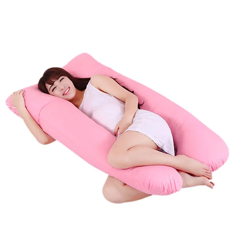 Dark pink Новинка, чехол для подушки для беременных, для беременных, для тела, для сна, для рук, для тела, для сна, u-образный чехол для подушки, DEC889 - Цвет: Dark pink
