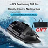 GPS RC Fishing Bait Boat with 3pcs 12000mah Batteries and Bag Auto Cruise 2KG Loading 500M Remote Control Fish Finder Ships 2
