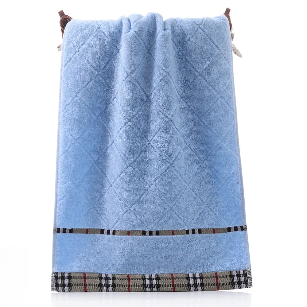 

Pure and fresh style face towel 100% cotton material soft and comfortable to protect the skin 34x75cm