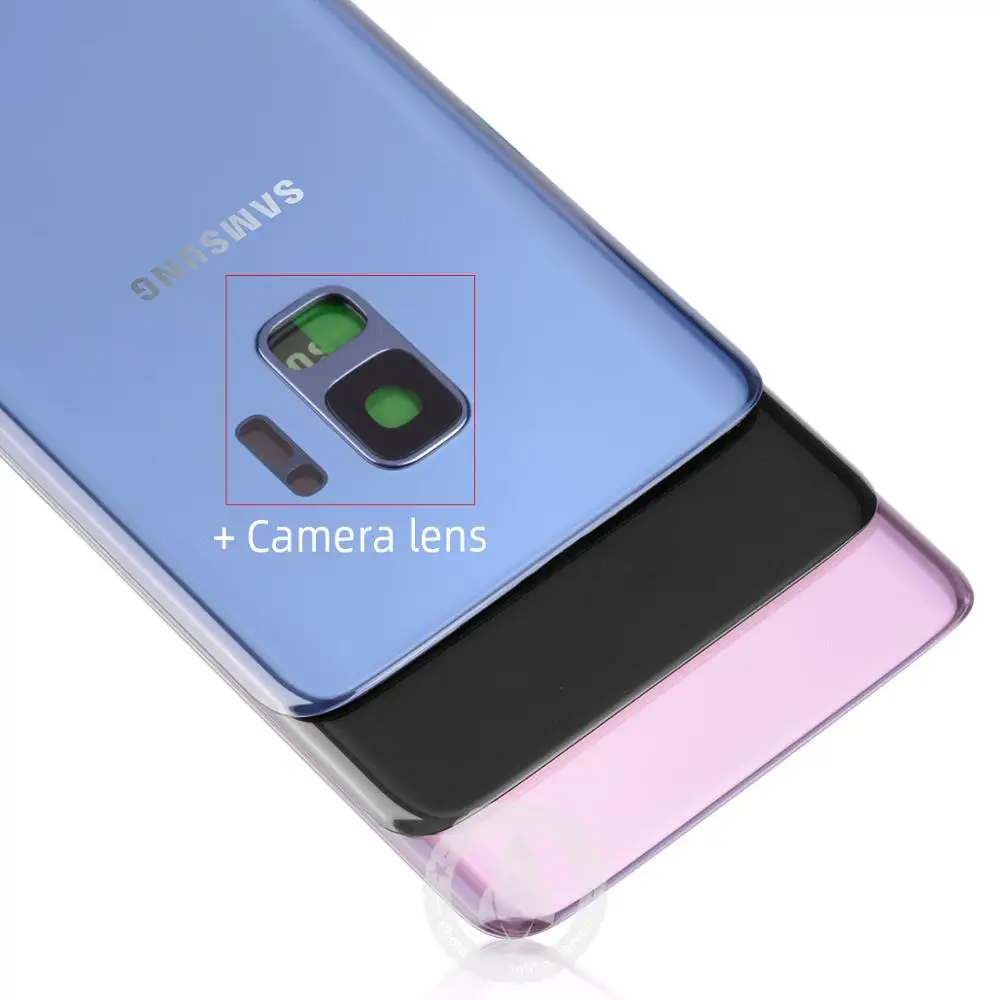 samsung Galaxy S9 Plus S9+ задняя крышка задняя дверь корпус крышка стекло задняя крышка батареи Замена для samsung S9Plus