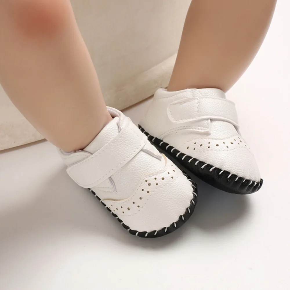 Kids baby toddler shoes rubber sole non-slip baby shoes casual sneakers kids sneakers girls and boys bow princess shoes 35A12 (11)