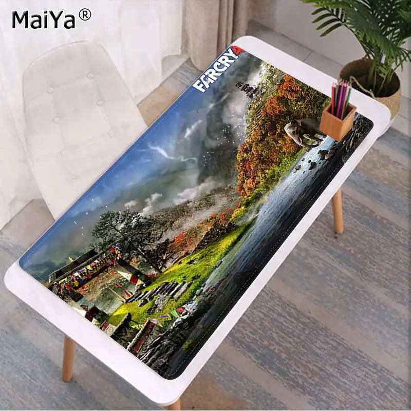 Maiya Подарочный коврик для мальчика far cry индивидуальный игровой коврик для мыши для ноутбука большой коврик для мыши клавиатуры коврик - Цвет: Lock Edge 30x80cm
