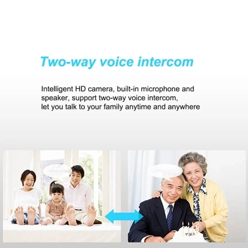 TS-QX06LH Fisheye VR 360 Degree 1.3 Million Pixels Panoramic Camera Wireless Wifi IP Camera(EU Plug