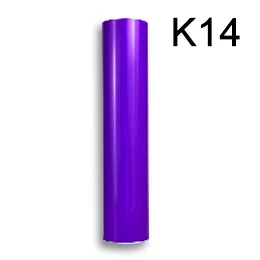 purple 1 roll1" x20"/30 см x 50 см ПУ теплопередача Винил HTV - Цвет: purple