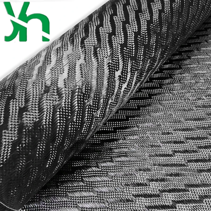 Lightning Textured Carbon Fiber Fabric 3K240g DIY Handmade Auto Parts Surface Modification Decoration fiberglass fabric