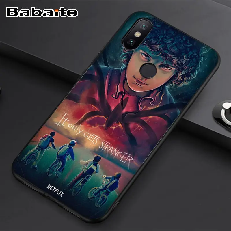 Чехол для redmi note7 Stranger Things мягкий чехол для телефона redmi 7 5plus 5A 6pro 4 note5A note6pro note7 мобильный чехол