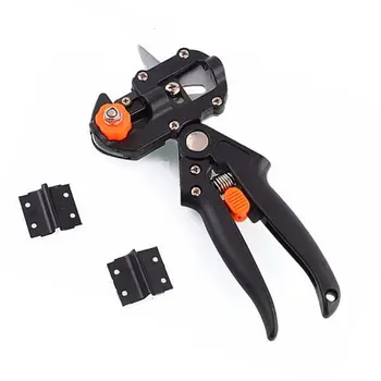 

Multifunction Portable Fruit Tree Grafting Machine Garden Seedlings with Foliage Trimming Scissors Cutting Tool Set